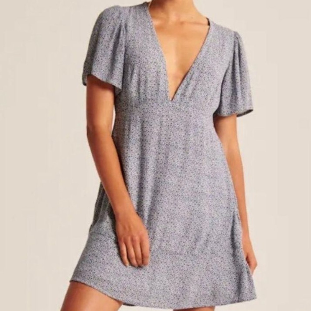 A&F Deep V Mini Dress